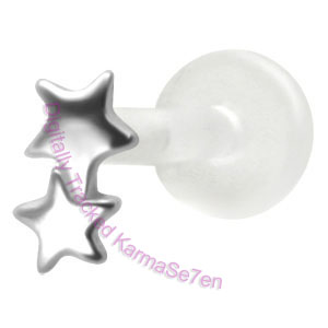 Stars - BioFlex Tragus Stud